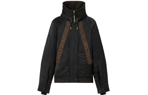 Lv Monogram Accent Parka
