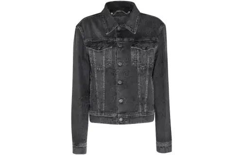 【Previous Season】leopard-print denim jacket