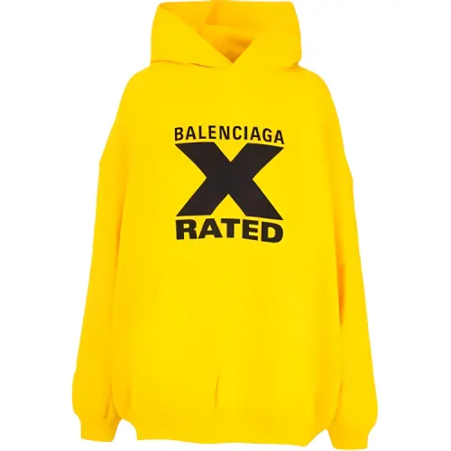 Balenciaga Sweatshirt, Regular Fit Women's Yellow