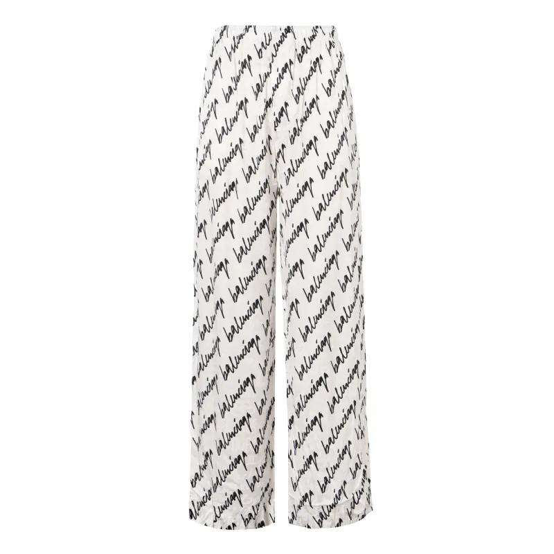 Balenciaga Casual Pants Women's White