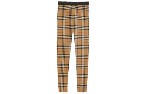Burberry Vintage Checked Skinny Cut Leggings
