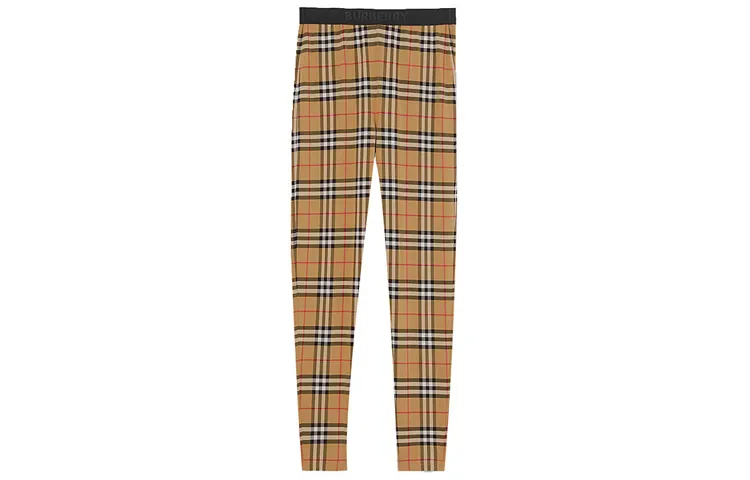 Burberry Vintage Checked Skinny Cut Leggings