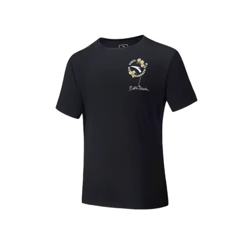 Anta Variety Training Collection T Shirt Unisex Basic Black