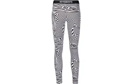 Vetements Leggings Women's White Black