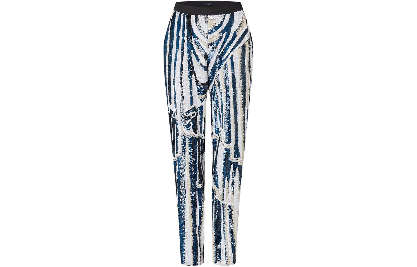 LOUIS VUITTON Animal Sequin Pants