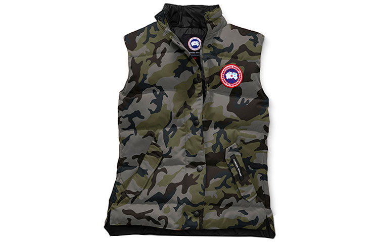 Женская куртка Canada Goose Freestyle (камуфляж)