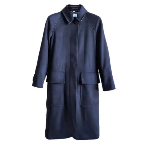 Burberry SS24 Coat Women's Dark Blue