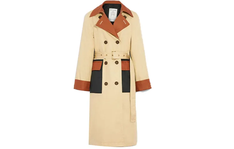 COACH SS22 Trench Coat Women's Multicolor