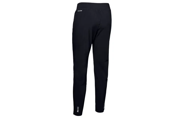 Under Armour Running Straight Fit Pants Sweatpants Women's Black