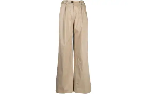 【Previous Season】wide-leg cotton trousers