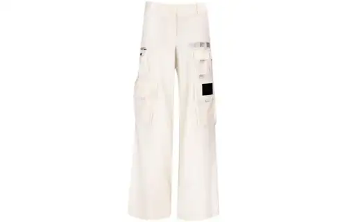 OFF WHITE Toybox Wide leg Cargo Trousers