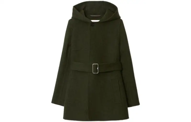 Burberry FW23 Coat Women's Dark Olive