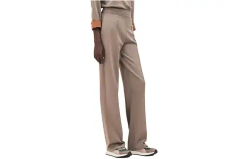 HERMES Casual Pants Women's Gray