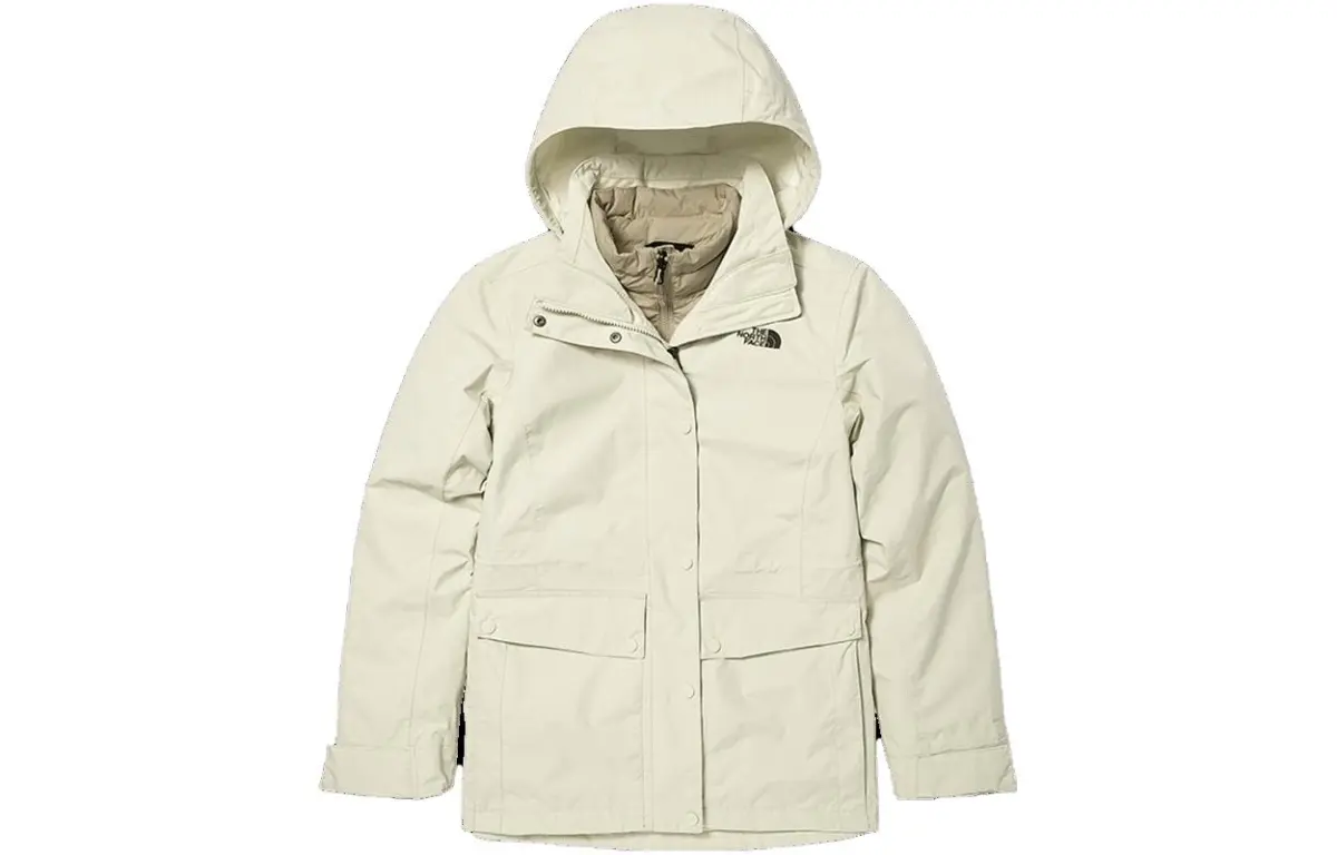 THE NORTH FACE Urban Exploration Waterproof, Windproof, Breathable, And Thermal Windbreaker Jacket Women's White