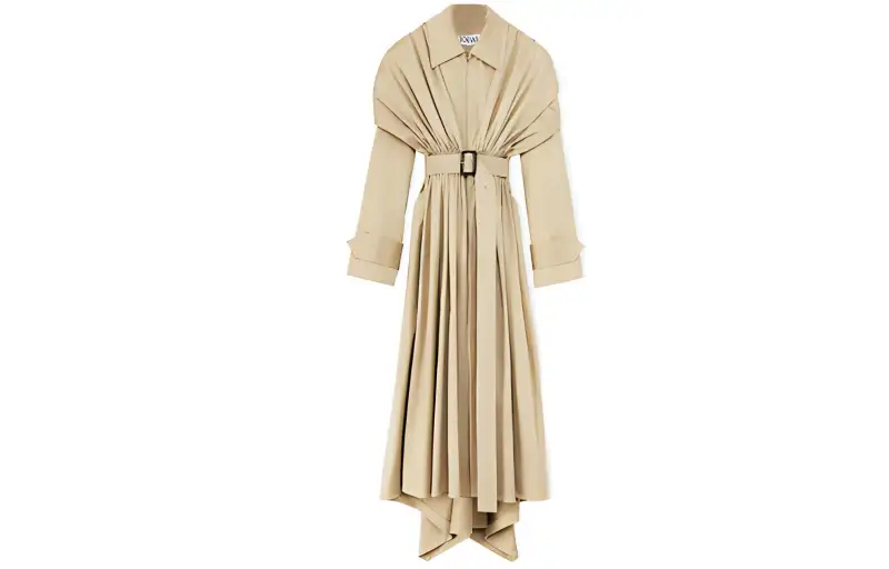 LOEWE FW21 Trench Coat Women's Beige