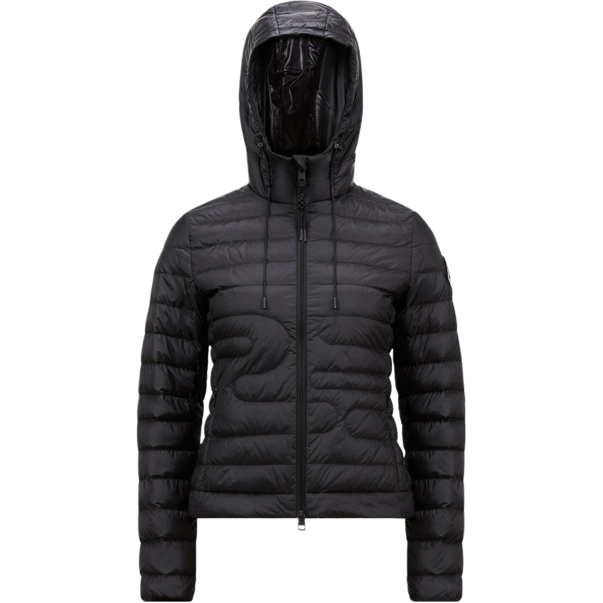 Женский пуховик Moncler (черный)