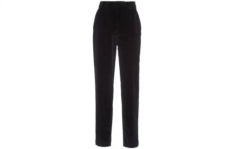 PRADA Velvet Straight leg Trousers