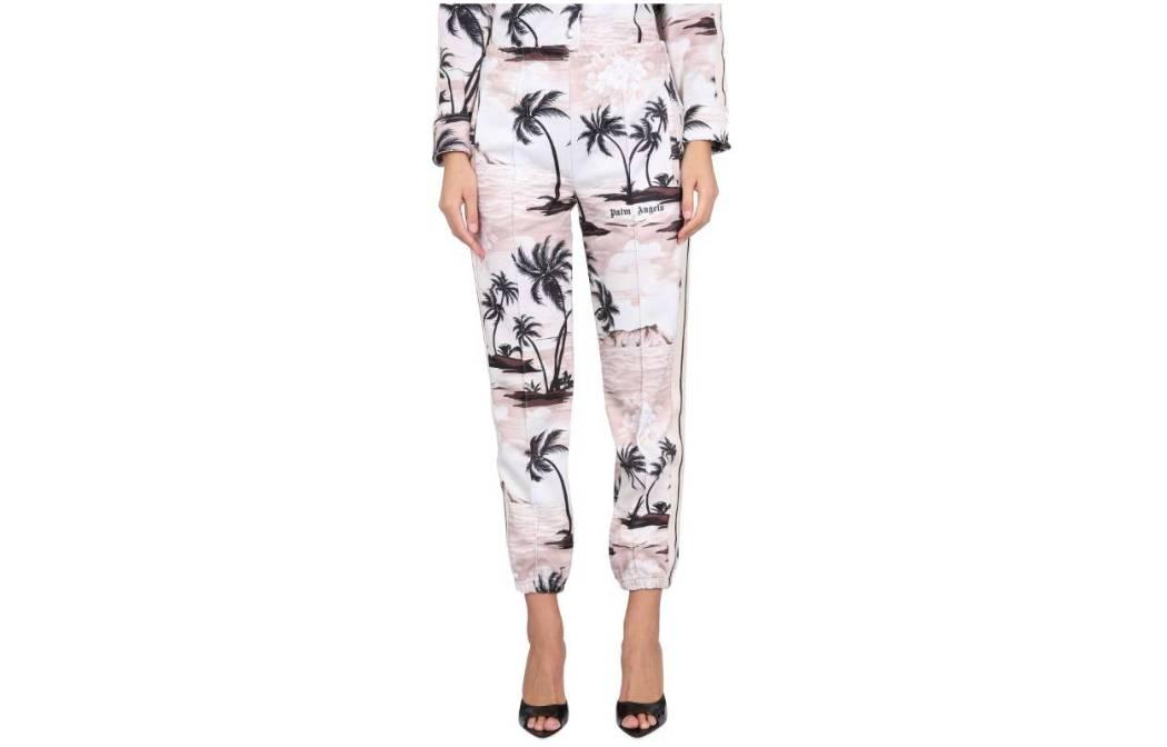 Женские штаны PALM ANGELS SS23 (светло-розовые)