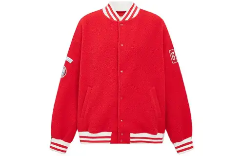 Levis Baseball Jacket Women's Red