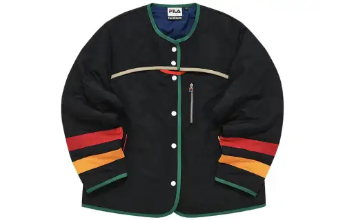 FILA FUSION x FACETASM Puffer Jacket Women's Elegant Black
