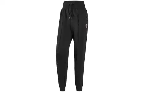 Skechers Knitted Sweatpants Women's Carbon Black/0018 Thickened Sweatpants