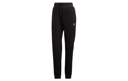 Adidas Originals Casual Pants Women's Black Moderate Straight Fit Pants