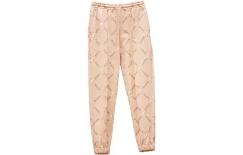 HERMES Casual Pants Women's Light Umber Moderate Other