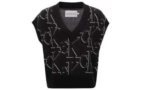 Calvin Klein Vests Women's BEH V-neck Moderate Other