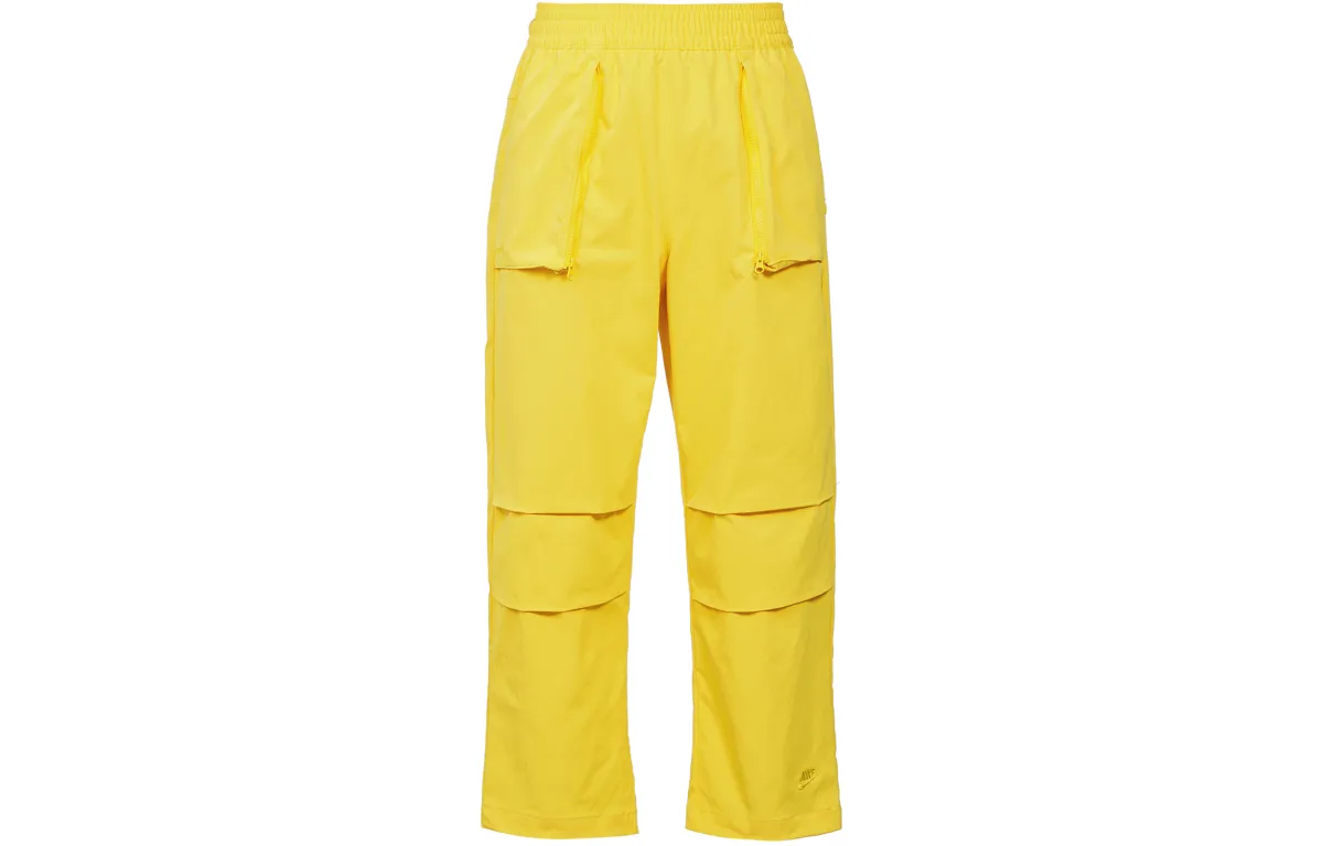 Nike Casual Pants Women's Yellow Moderate Wide Leg Pants