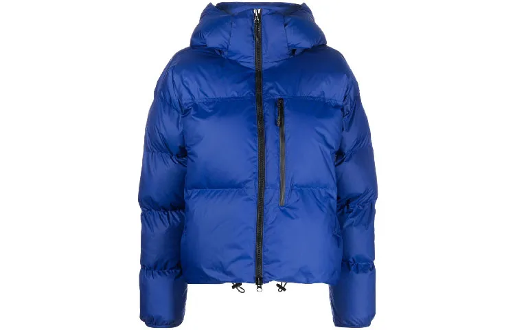 Adidas Puffer Jacket Women's Royal Blue