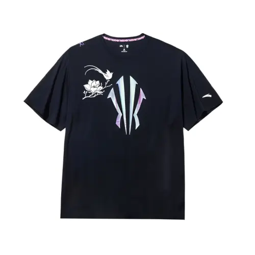 Anta Variety Training Collection T Shirt Unisex Basic Black