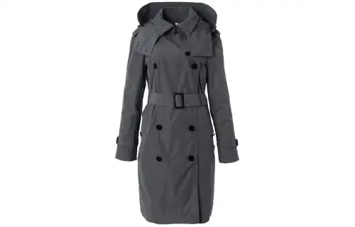Burberry Trench Coat Women's Gray