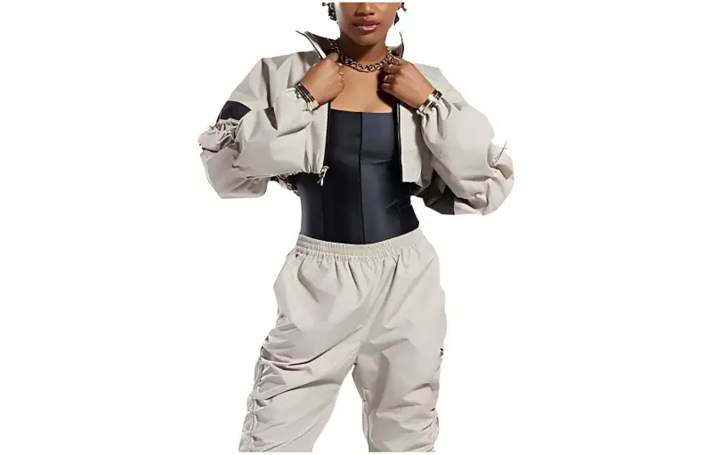 Reebok x Cardi B Cropped Coat Women's White