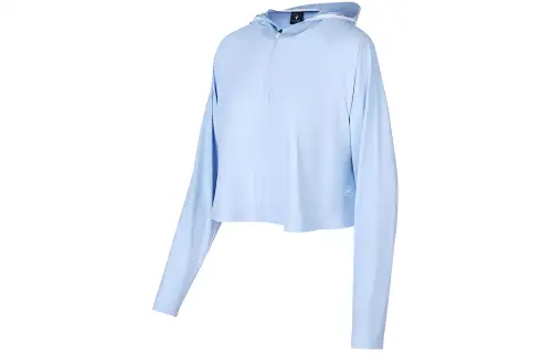 Skechers Quick Dry Sun Protection Clothing Women's Moon White Blue
