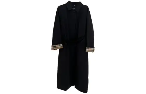 Burberry Coat Women's Navy Blue