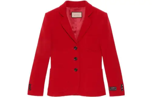 GUCCI SS24 Business Suit Women's Red