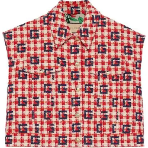 GUCCI Valentine's Day Collection FW23 Vest Women's Red
