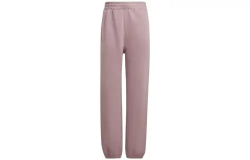 Adidas Originals Knitted Sweatpants Women's Light Purple Moderate Cuffed Pants