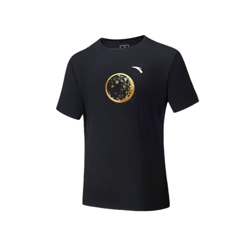 Anta Variety Training Collection T Shirt Unisex Basic Black 6