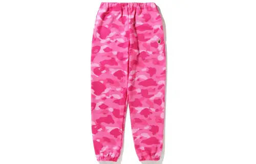 A BATHING APE Knitted Sweatpants Women's Moderate Cuffed Pants