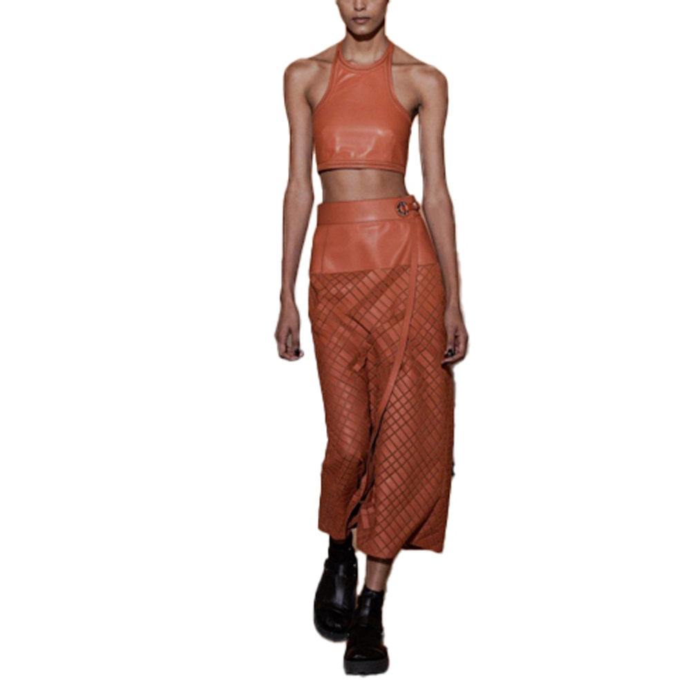 HERMES SS22 Casual Pants Women's Umber