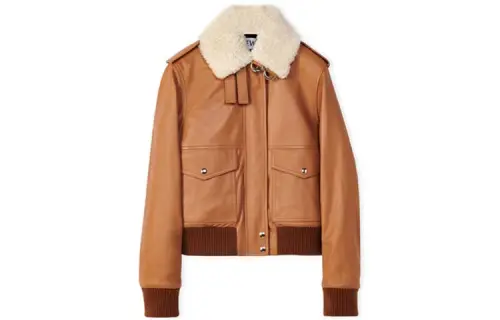 Loewe Zip-Up Leather Jacket