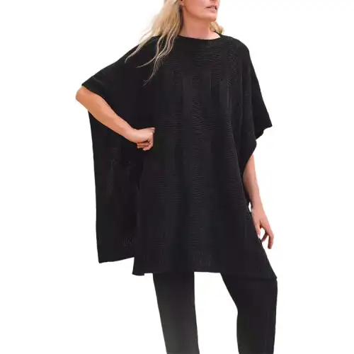 HERMES FW24 Cloak Women's Black