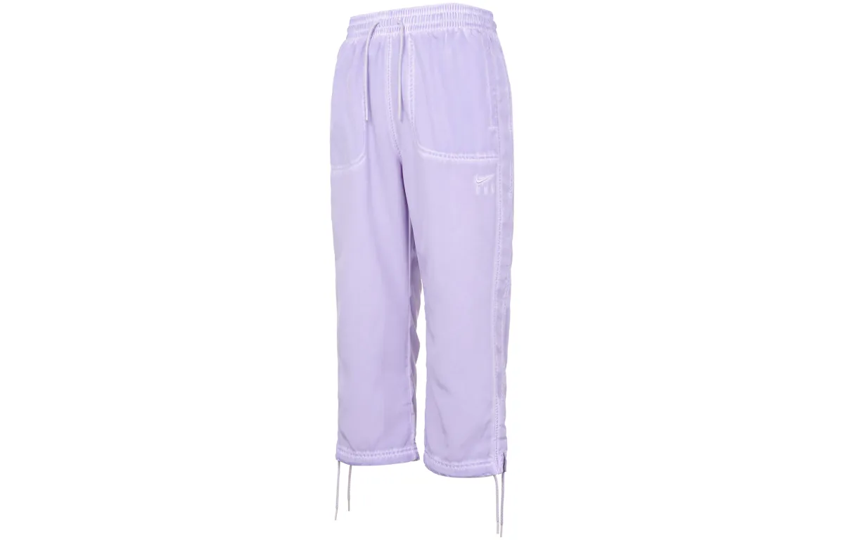 Nike Casual Pants Women's Pink Purple Moderate Straight Fit Pants