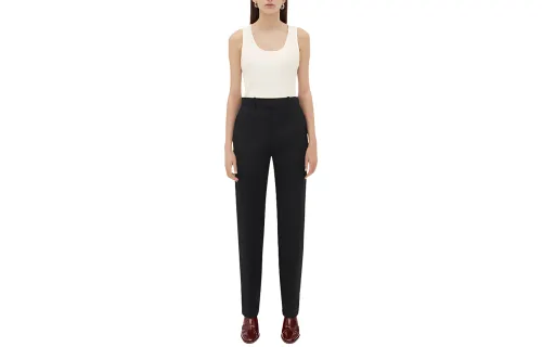 Bottega Veneta SS24 Casual Pants Women's Black