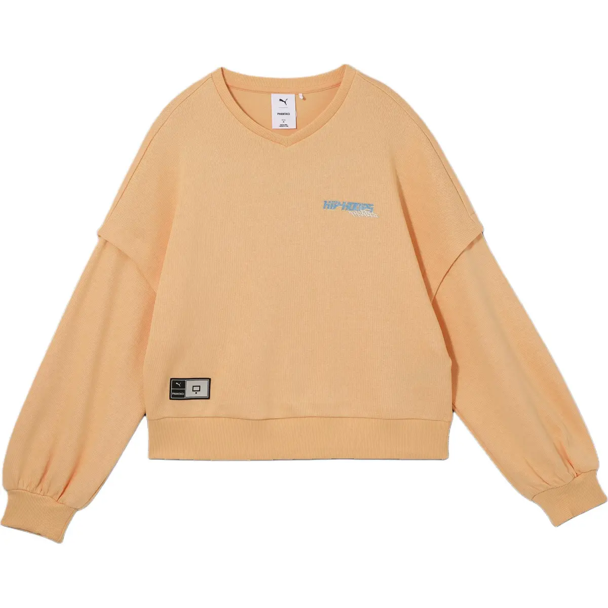PUMA x PHANTACI Sweatshirt Women's Apricot Yellow