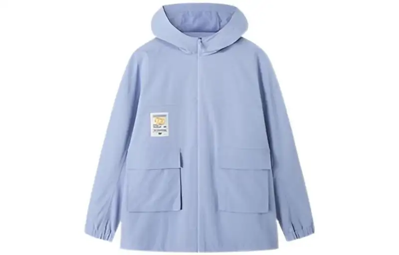 ANTA Life Collection Trench Coats Women's Blue Hooded Moderate Other