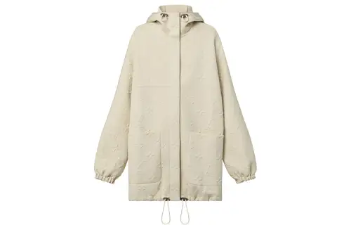 LOUIS VUITTON FW22 Parka Coat Women's Beige