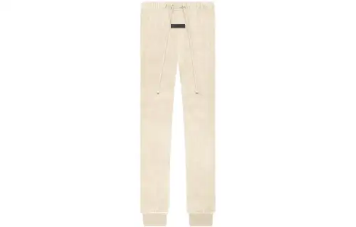 Fear Of God Essentials Women's Velour Pant Egg Shell