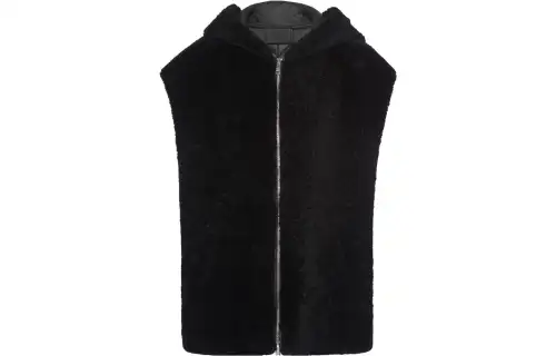 Prada shearling gilet